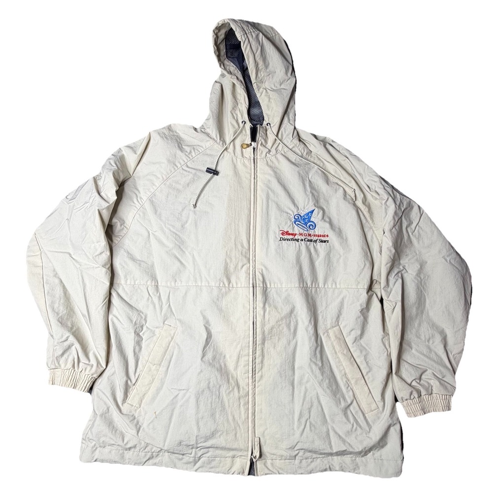 Vintage Disney‎ MGM Studios Rain Jacket Salaried Cast Member Exclusive Vantage M